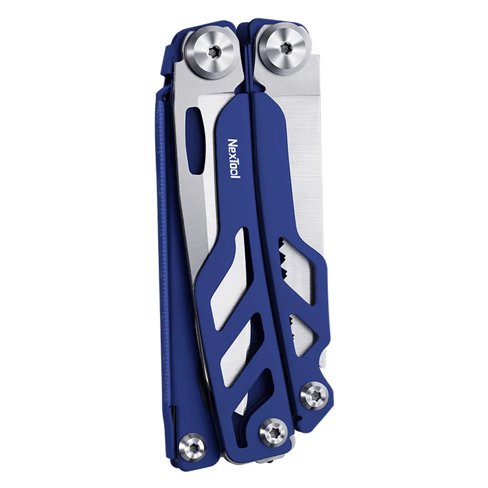 NexTool Flagship Pro Blue Multi-Tool 16 Functions with Nylon Pouch