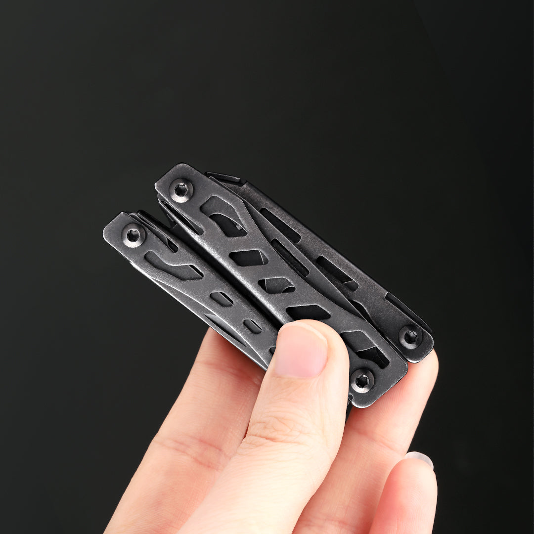 NexTool Mini Flagship Black Compact Multi-Tool with 10 Functions (Updated version)