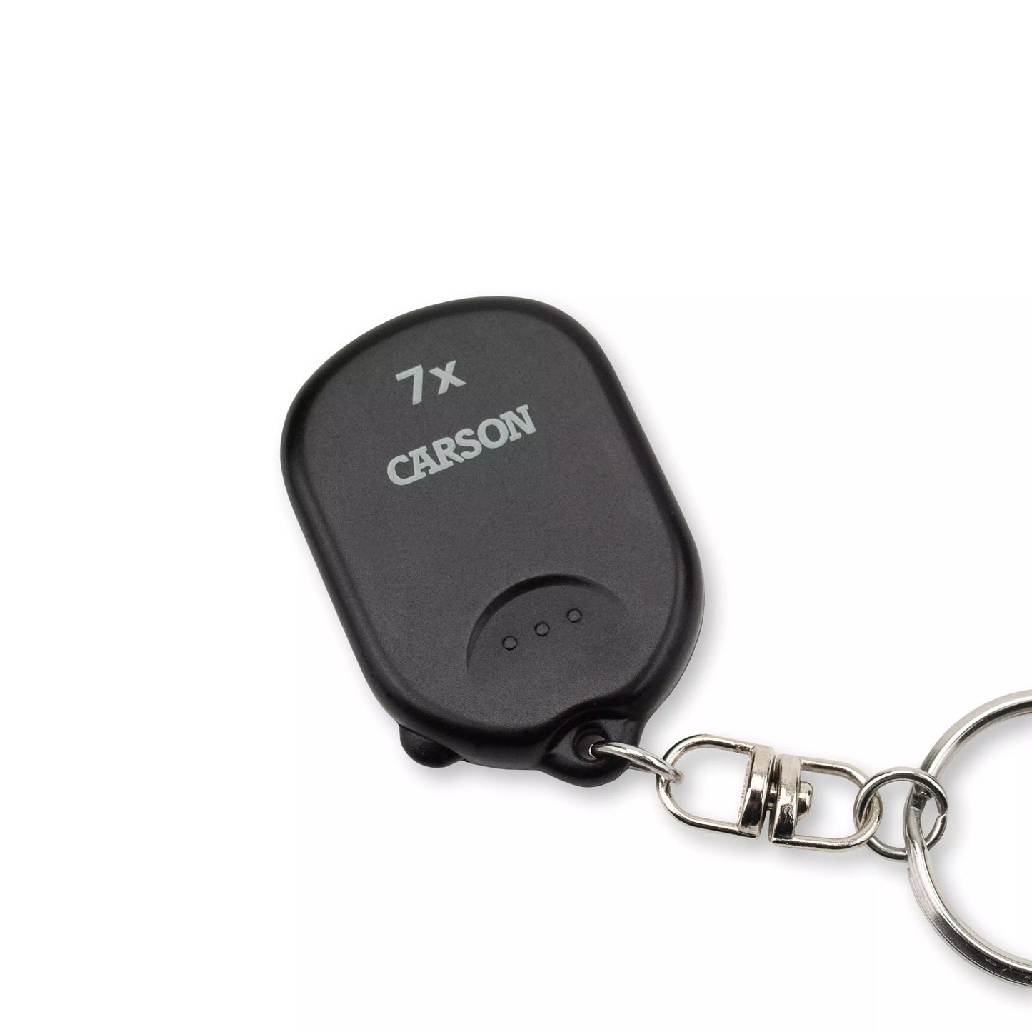 Carson Clip & View 7x Pop-Up Retractable Aspheric Keychain Magnifier GN-70