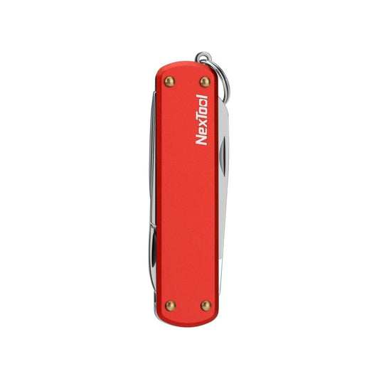 NexTool Mini Multi Functional Pocket Knife Red Aluminium