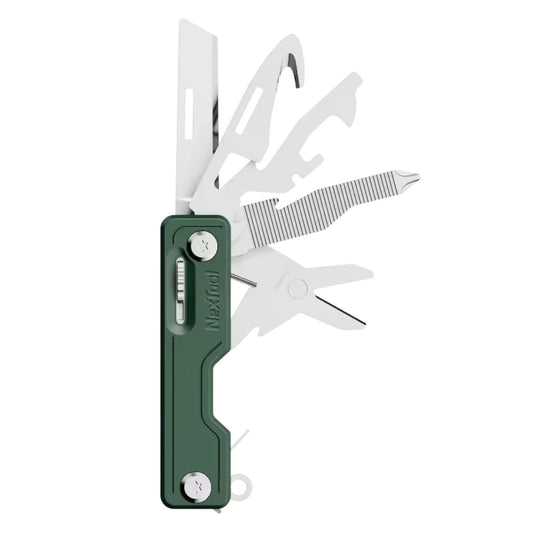 NexTool Compact Multi-Tool Knife with 10 Functions Green