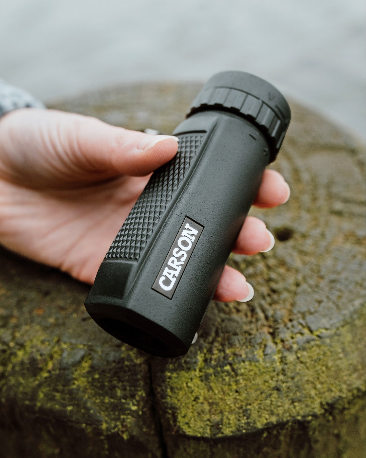Carson BlackWave™ 10x25mm Waterproof and Fogproof Nitrogen-filled Monocular WM-025