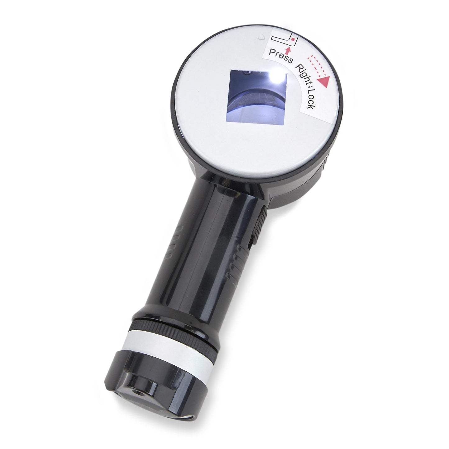 Carson PRO Series MeasureLoupe™ 11.5x Power LED/UV Lighted Loupe Magnifier with Reticle CP-45
