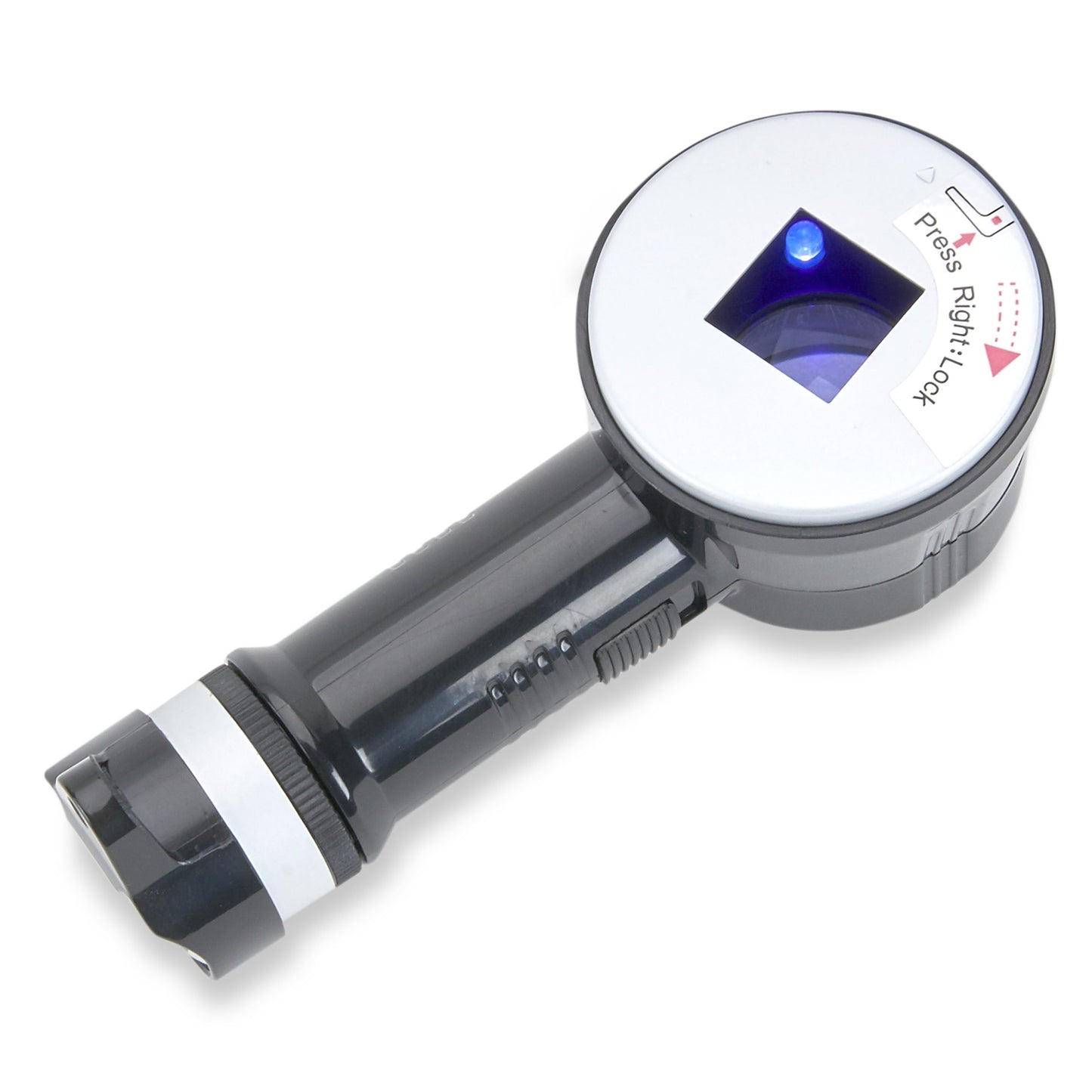 Carson PRO Series MeasureLoupe™ 11.5x Power LED/UV Lighted Loupe Magnifier with Reticle CP-45