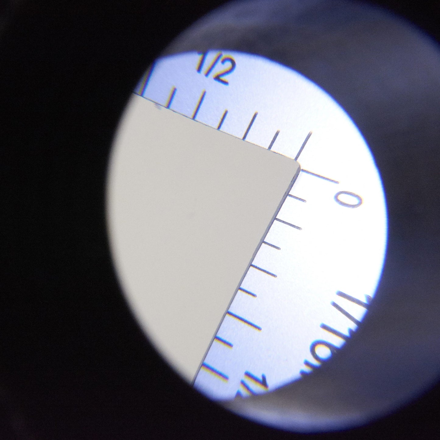 Carson PRO Series MeasureLoupe™ 11.5x Power LED/UV Lighted Loupe Magnifier with Reticle CP-45