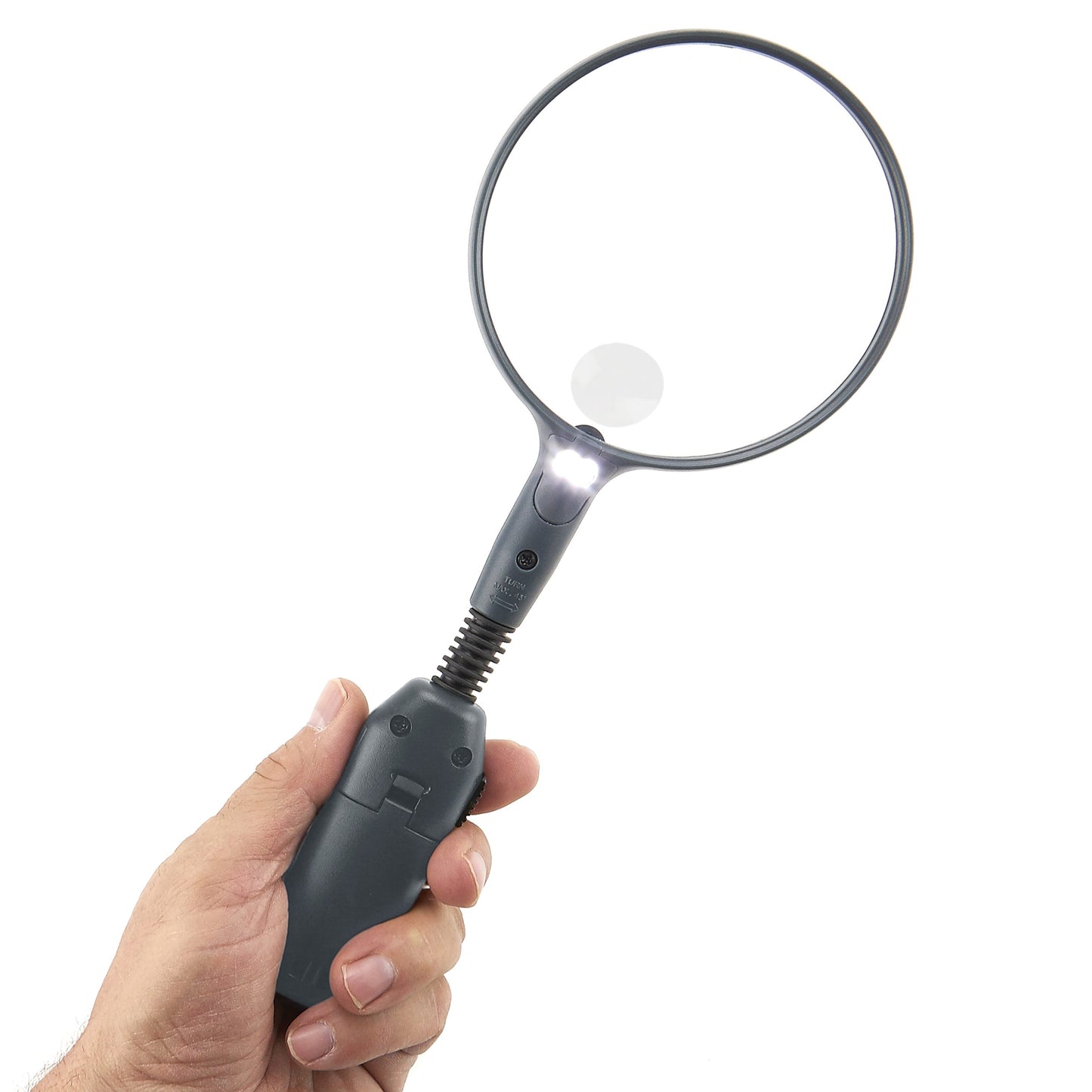 Carson MagniLamp™ LED Lighted 2x / 3.5x Power Hands-Free Hobby Magnifying Glass GN-55