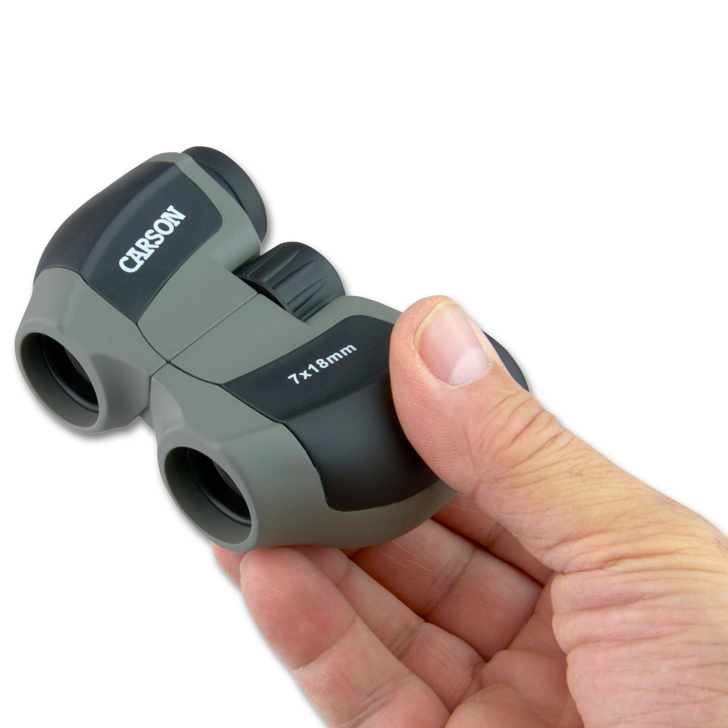 Carson MiniScout™ 7x18mm Porro Prism Ultra-Compact Lightweight Binoculars JD-718