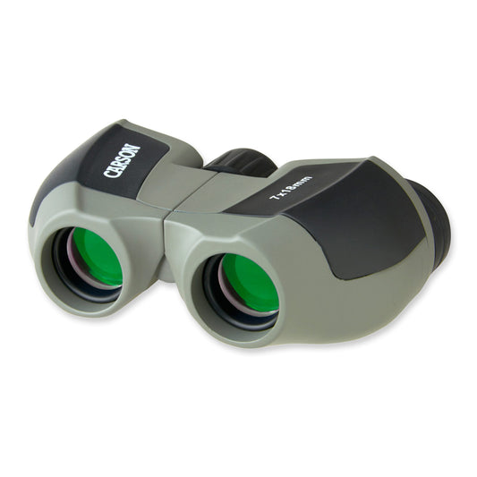 Carson MiniScout™ 7x18mm Porro Prism Ultra-Compact Lightweight Binoculars JD-718