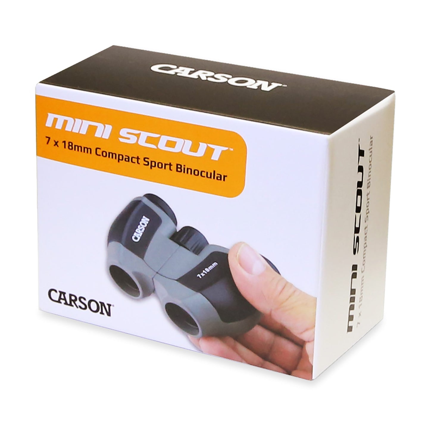 Carson MiniScout™ 7x18mm Porro Prism Ultra-Compact Lightweight Binoculars JD-718