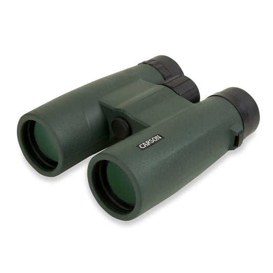 Carson JR Series 10x42mm Full-Sized Waterproof Binoculars Green JR-042