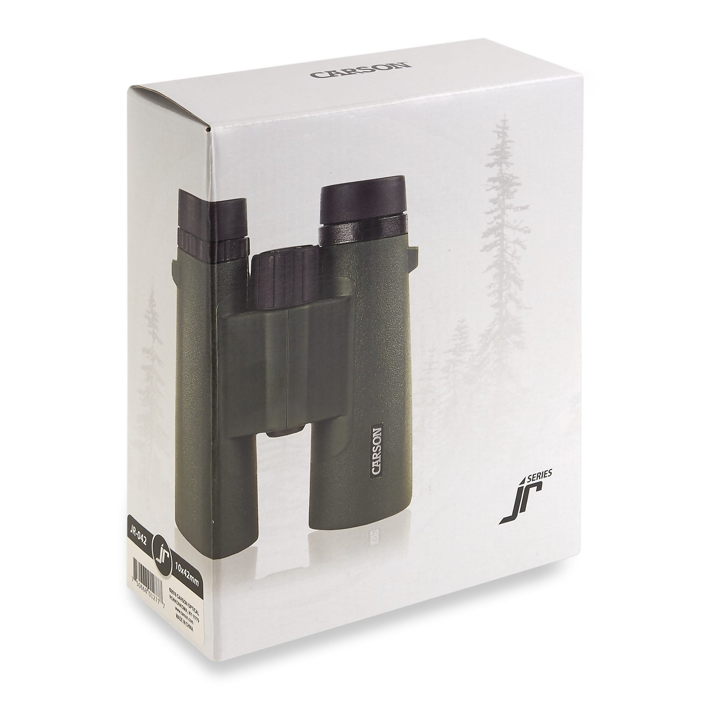 Carson JR Series 10x42mm Full-Sized Waterproof Binoculars Green JR-042