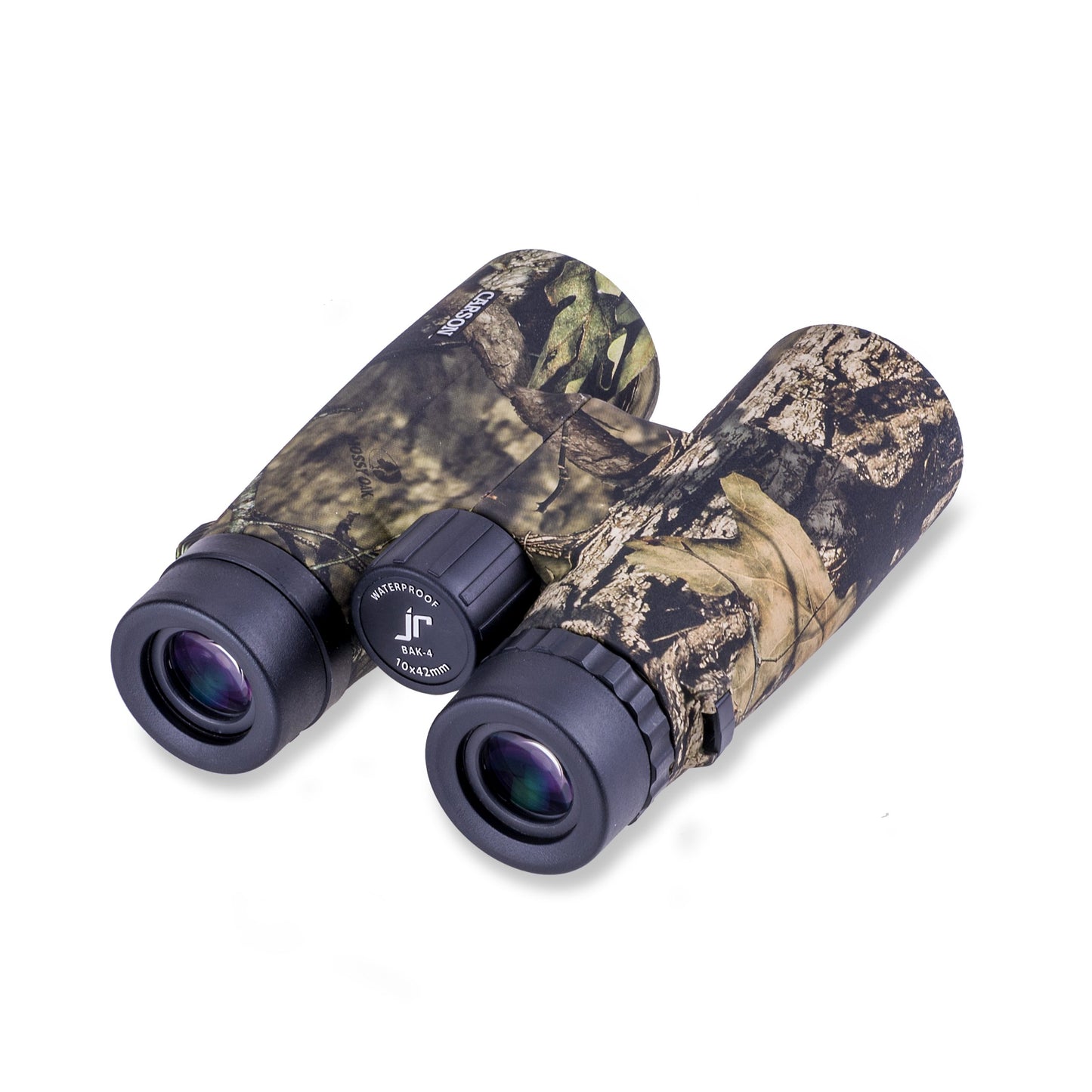 Carson JR Series 10x42mm Full-Sized Waterproof Binoculars Mossy Oak Camouflage JR-042MO