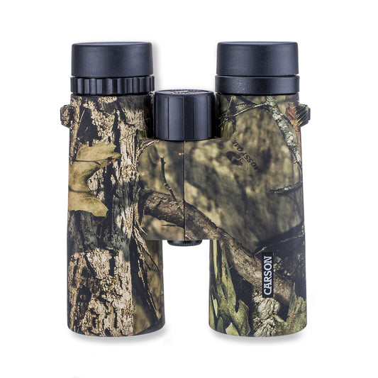 Carson JR Series 10x42mm Full-Sized Waterproof Binoculars Mossy Oak Camouflage JR-042MO