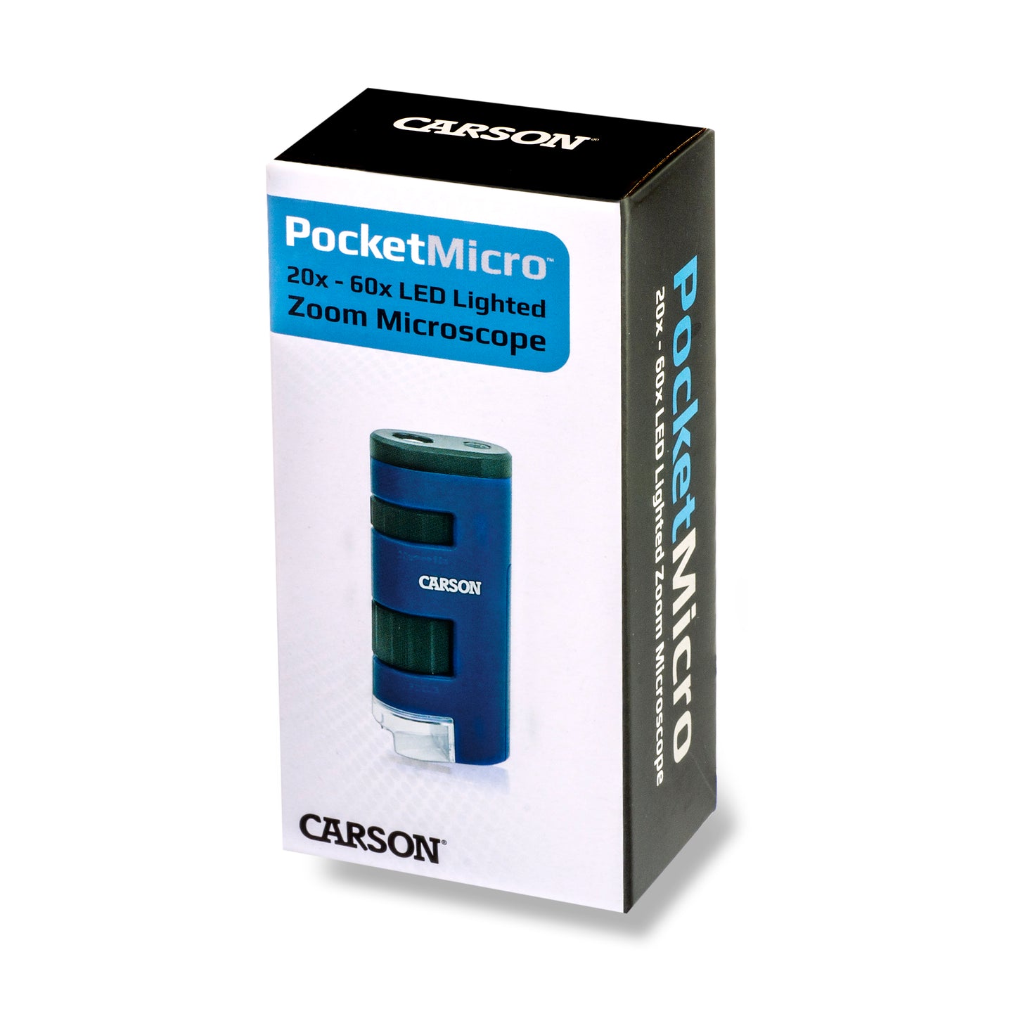 Carson Pocket Micro™ 20x-60x LED Lighted Zoom Microscope MM-450