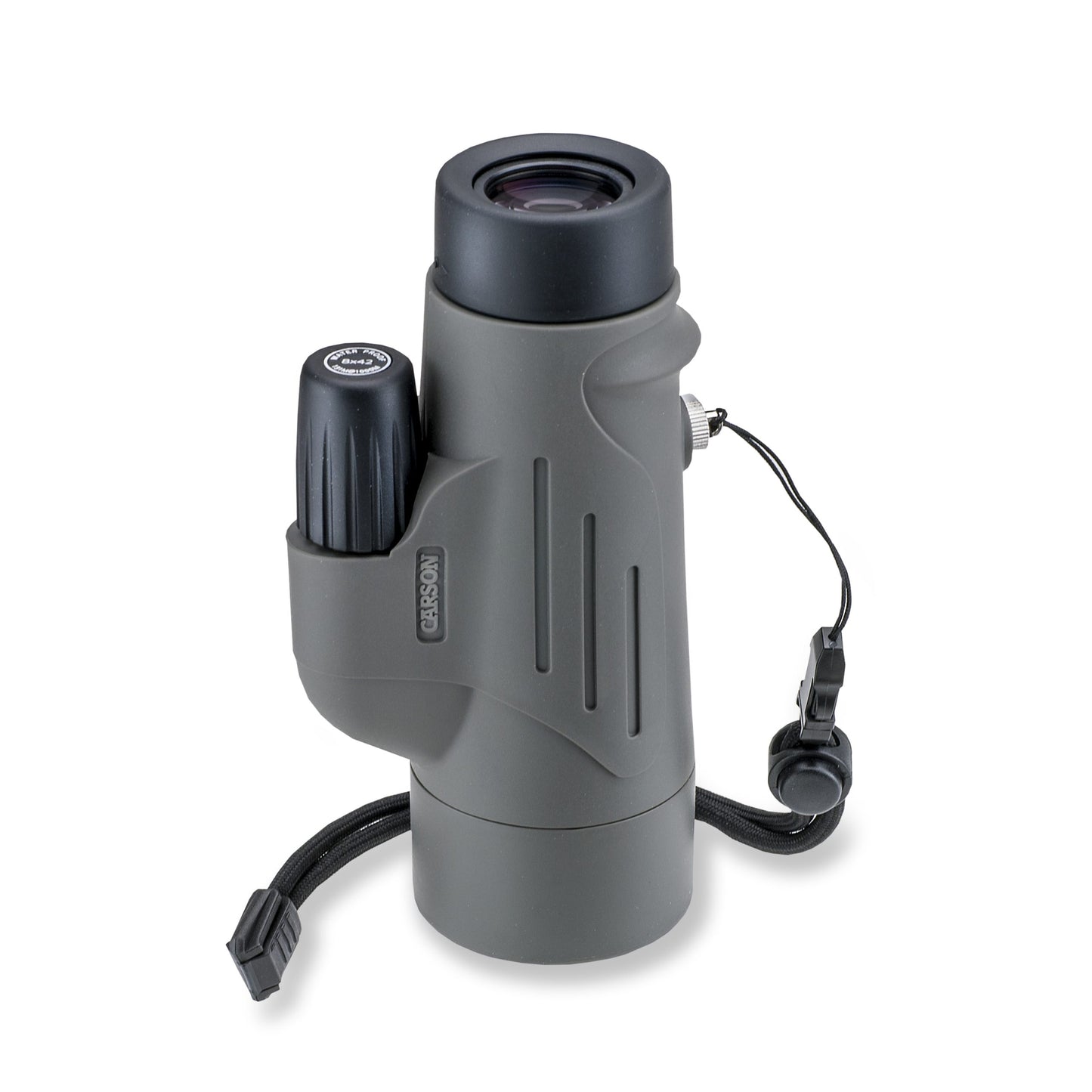 Carson MonoPix™ 8x42mm Waterproof Monocular with Smartphone Digiscoping Adapter MP-842IS