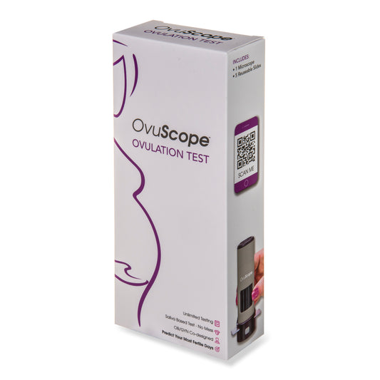 Carson OvuScope™ Reusable Saliva Ovulation Fertility Prediction Microscope Test OS-100
