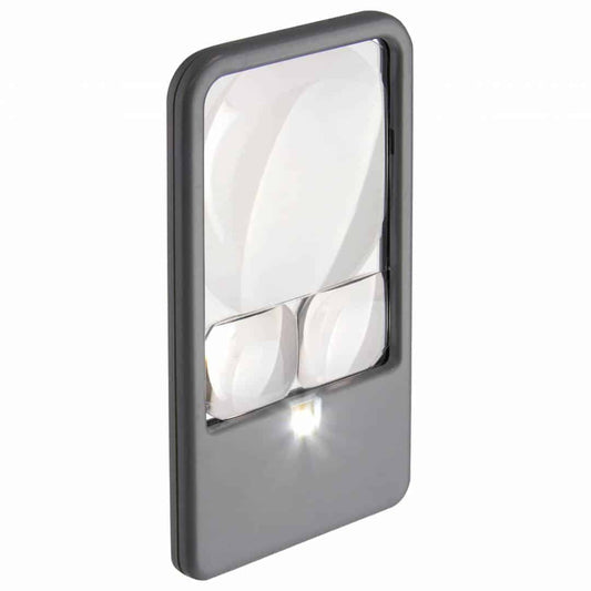 Carson Multi-Power LED Lighted Pocket Magnifier™2.5x, 4.5x and 6x PM-33