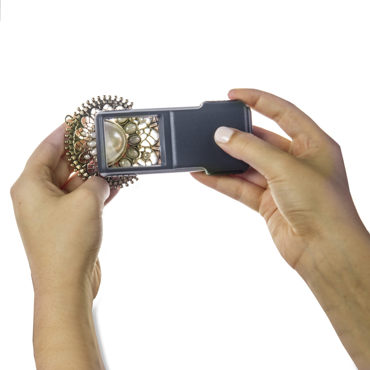 Carson MiniBrite™ 3x Power LED Lighted Slide-Out Aspheric Magnifier, Protective Sleeve PO-25