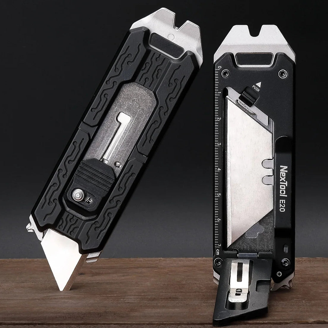 NexTool Explorer E20 Auto Reloading Blade Utility Knife Multitool with 9 Functions