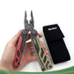 NexTool F30 Flagship Pro Red / Brown Stonewashed Multi-Tool 16 Functions with Nylon Pouch