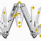 Leatherman Free P4 4.25" Magnetic Locking Multi Tool with Nylon Sheath