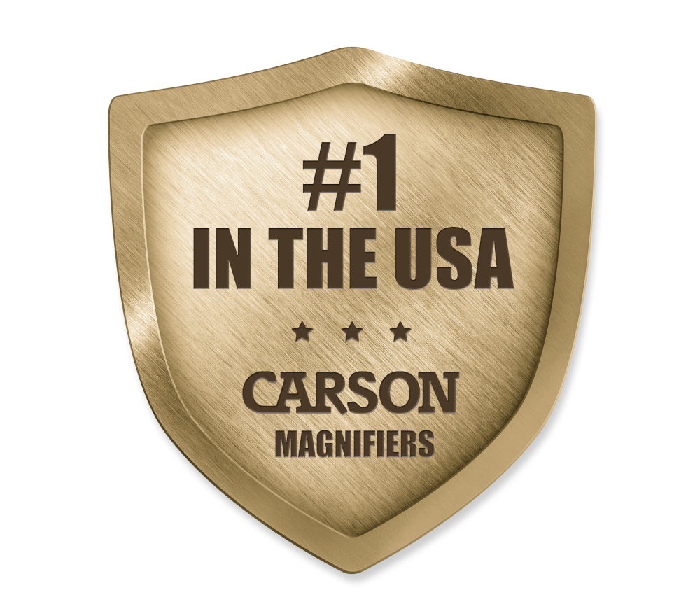 Carson MagniRule™ 1.5x Magnifier with 12 Inch (30cm) Ruler MR-20