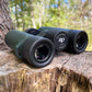 Carson RD Series 10x34mm Compact Open-Bridge Waterproof Binoculars Green RD-034