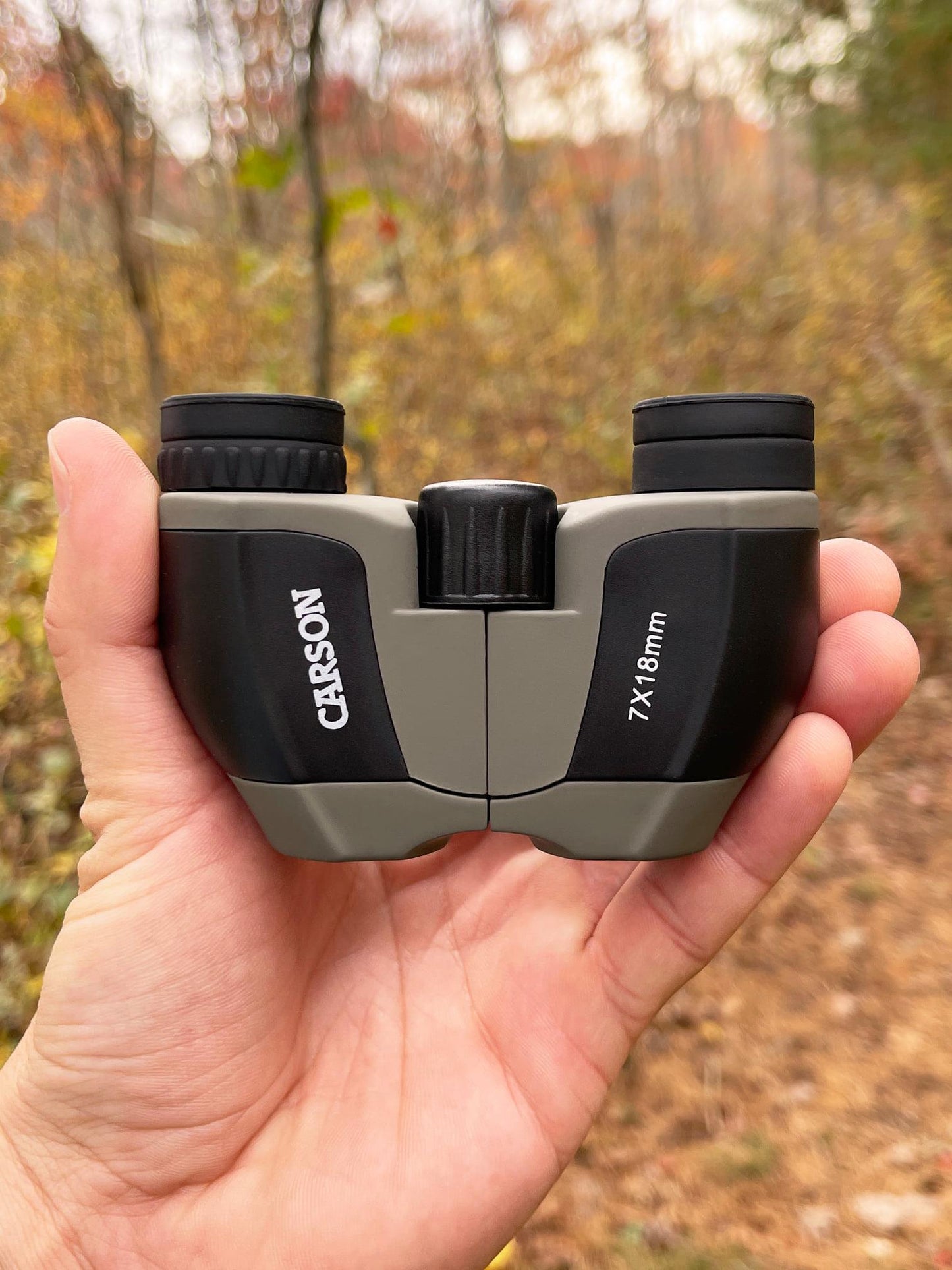 Carson MiniScout™ 7x18mm Porro Prism Ultra-Compact Lightweight Binoculars JD-718