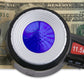 Carson PRO Series MeasureLoupe™ 11.5x Power LED/UV Lighted Loupe Magnifier with Reticle CP-45