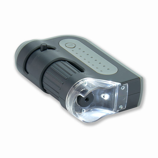 Carson MicroBrite™ Plus 60x-120x LED Lighted Zoom Pocket Microscope MM-300