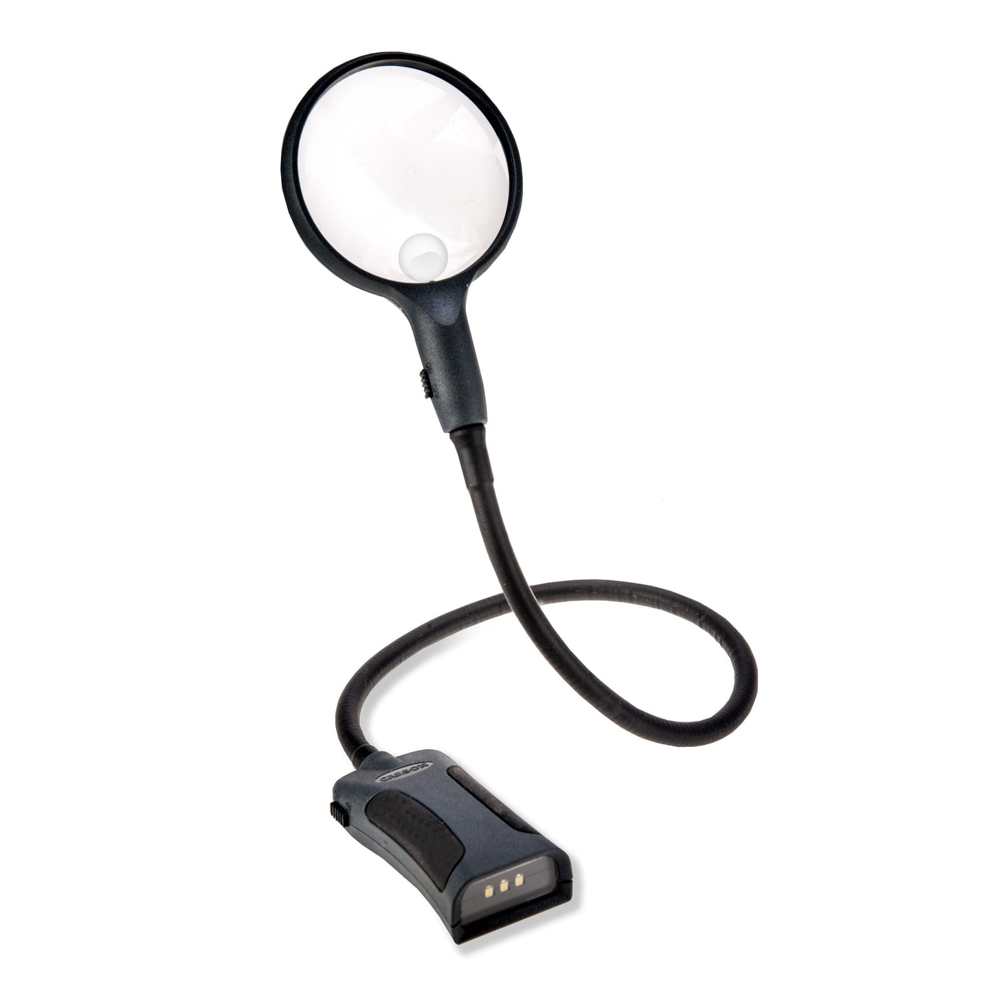 Carson BoaMag™ 2.5x Power 90mm LED Lighted Flexible Hands-Free / Neck Magnifier with Flashlight SM-22