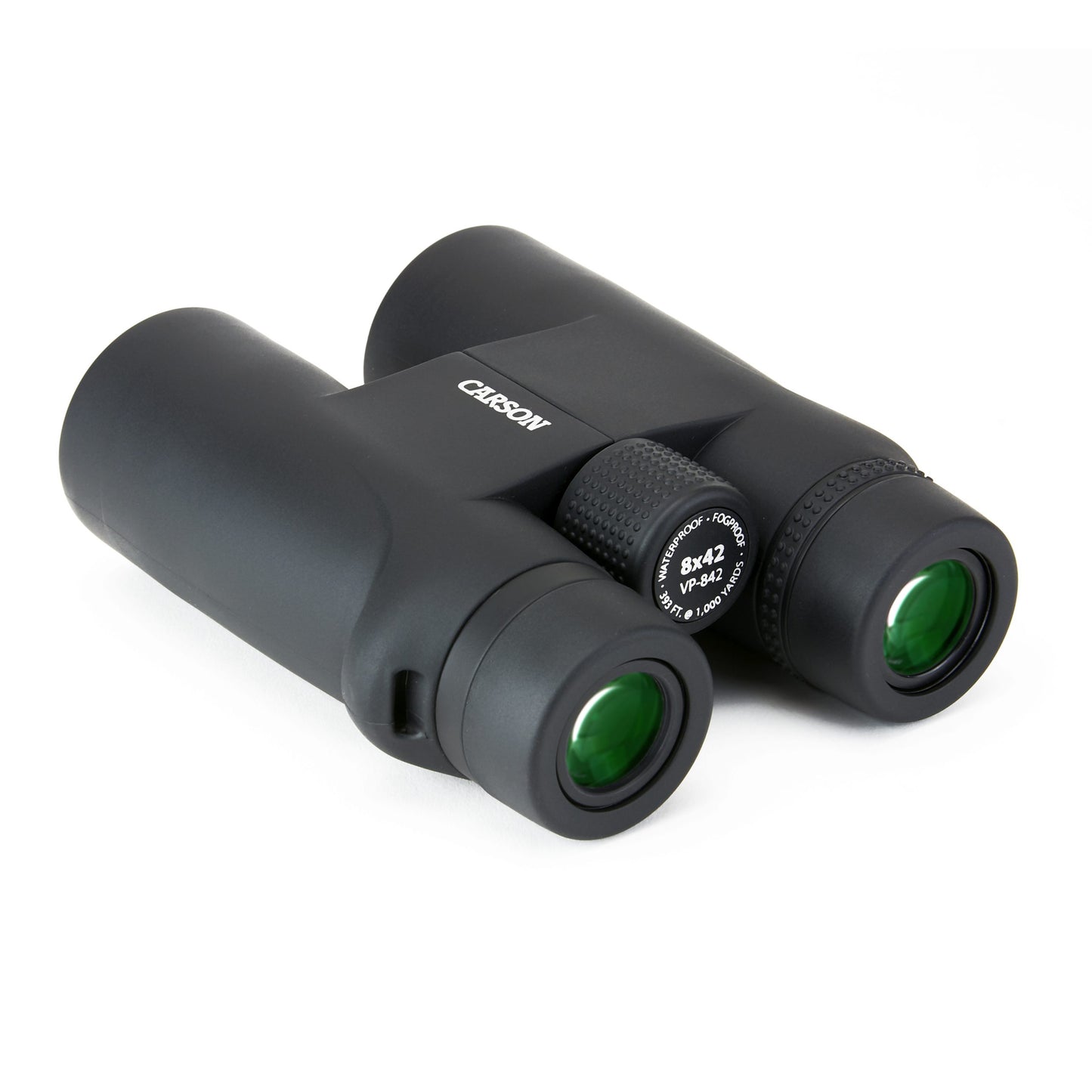 Carson VP Series 8x42mm Full-Sized Phase-Coated Waterproof Binoculars VP-842