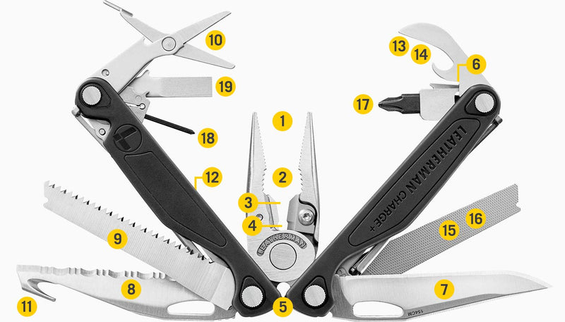 Leatherman Charge Plus 4" Multi Tool with 154CM Blade and Nylon Sheath